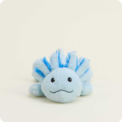 Blue Axolotl Warmie Junior