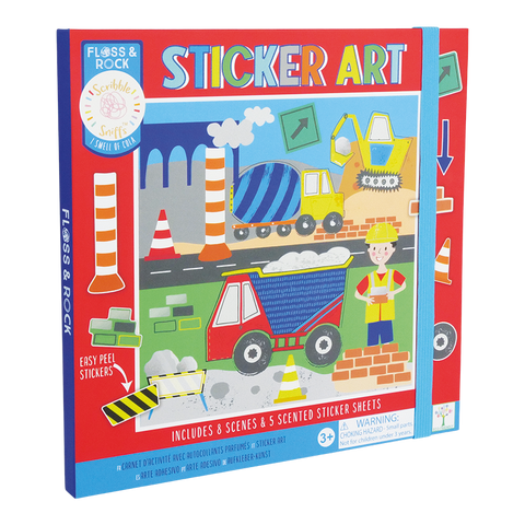 Construction Sticker Art