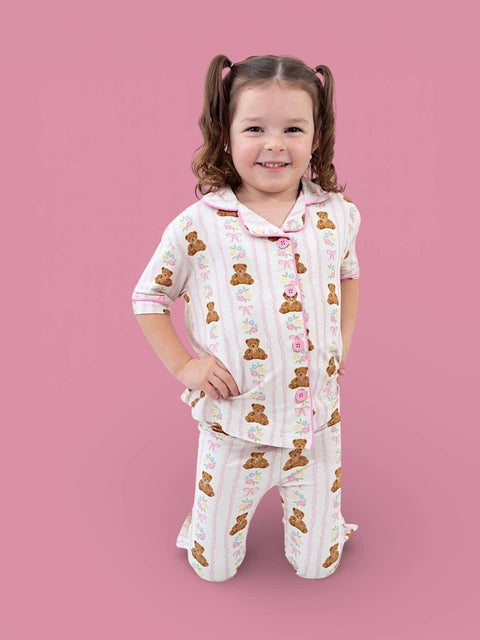 Bear-Y Blossoms Dream Girl's Flare Set