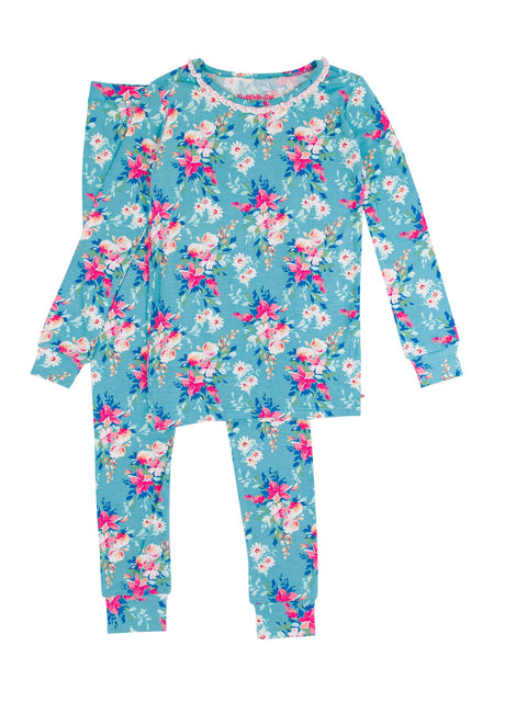 Fancy Me Floral Bamboo Pajama Set