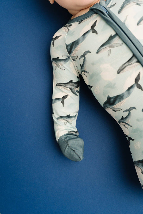 Whale Watch Bamboo Sleeper