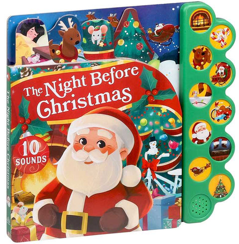 Night Before Christmas 10-Button Sound Book