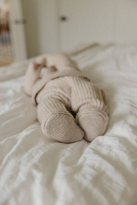 Sweater Bootie - Oatmeal