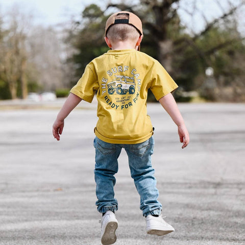 Gold Dust Surf Camp Kids Graphic Shirt