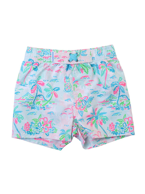 Tropical Resort Swim Trunks