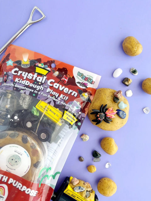 Crystal Cavern KidDough Play Kit | Prickly Pear Scented
