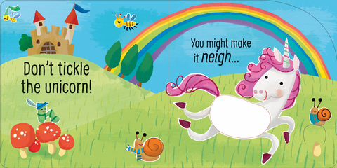 Don't Tickle the Unicorn! Sensory Board Book