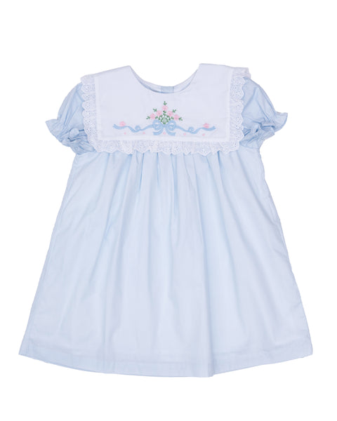 Aubrey Porcelain Blue Bloomer Set