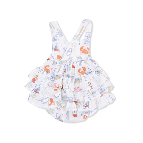 Ruffle Sunsuit - Club Mediterranean