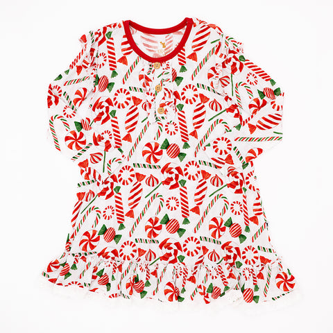 Pretty In Peppermint Girl's Nightgown