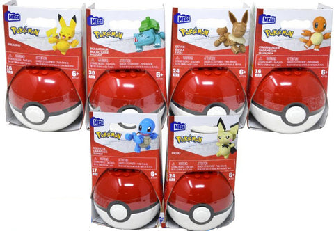 Mega Construx™ Pokémon™ Evergreen Poke Ball - Choose Your Favorite!