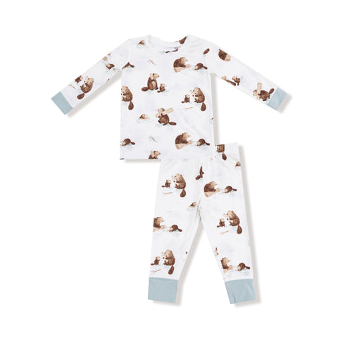 Long Sleeve Loungewear Set - Baby Beavers