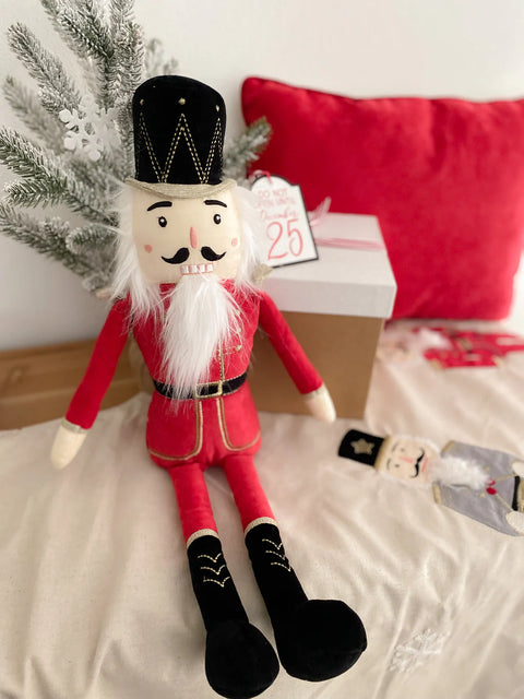 Red Nutcracker Shelf Sitter Plush