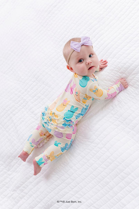 Pastel PEEPS™ Ruffle Convertible Romper