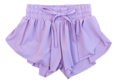 Lavender Butterfly Shorts