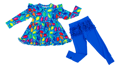 Lucas Birdie Peplum Set