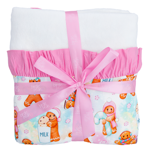 Meri Ruffle Toddler Plush Birdie Blanket