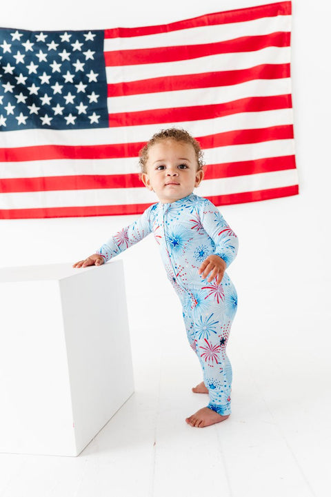 Red, White, And Boom Convertible Romper