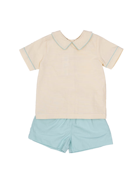 Pierce Yellow Sorbet Short Set