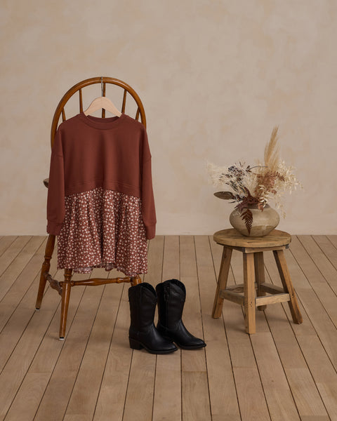 Sweatshirt Dress | Rosette