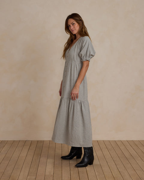 Womens Mandi Dress | Forest Gingham