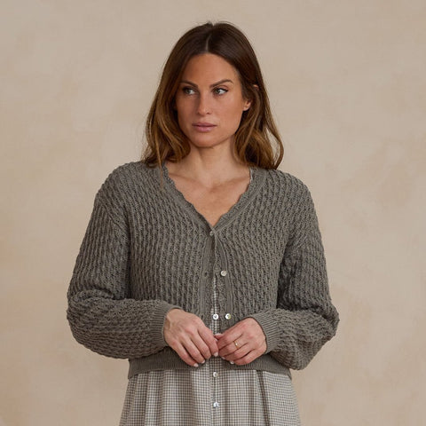 Womens Ella Cardigan | Forest