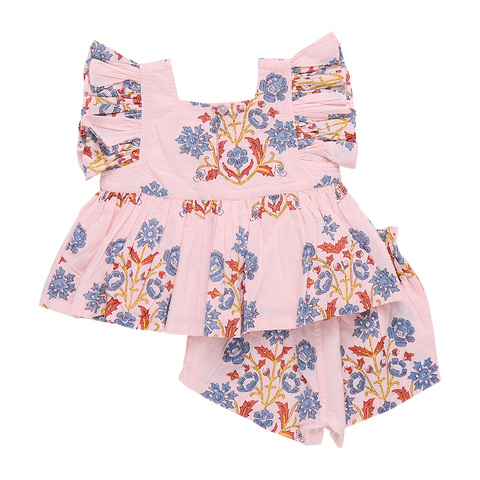 Baby Girls Elsie 2-Piece Set - Pink Provence Floral