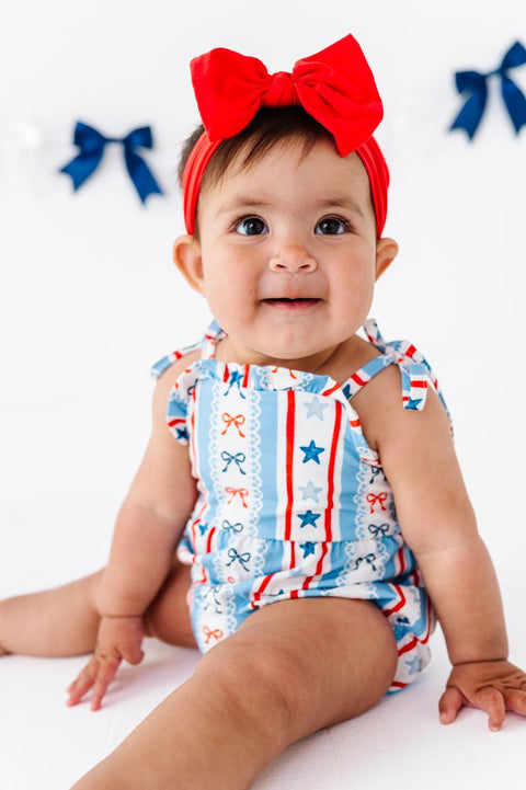 Pretty Patriotic Bubble Romper