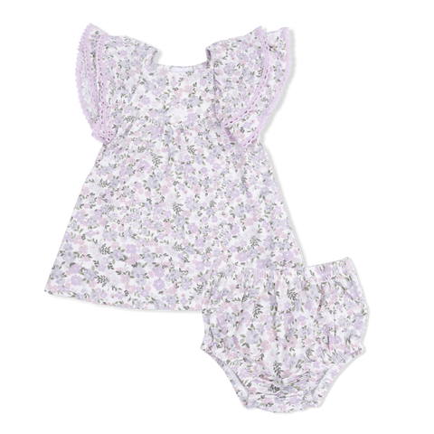 V-Neck Dress and Bloomer - Shannon Floral