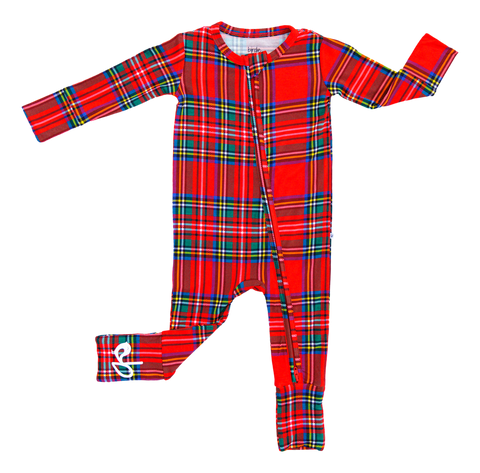 Tartan Plaid Bamboo Convertible Romper