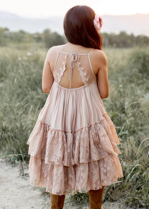 Catrina Dress - Desert Shell