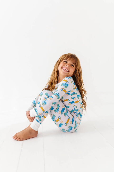 Cruisin' and Snoozin' Kids Pajamas