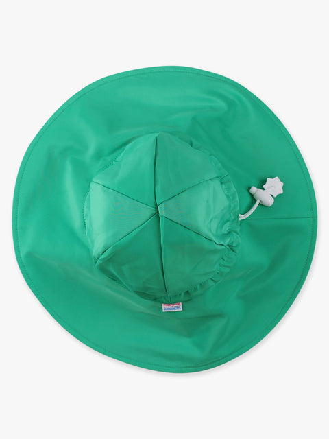 Kids Sun Protective Hat - Bright Green