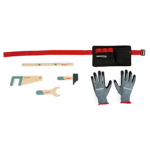 Kids Tool Belt & Gloves Set