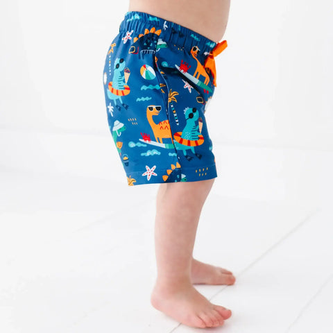 Rockin' and Roarin' Boys Swim Trunks