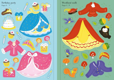 Little Sticker Dolly Dressing - Princess
