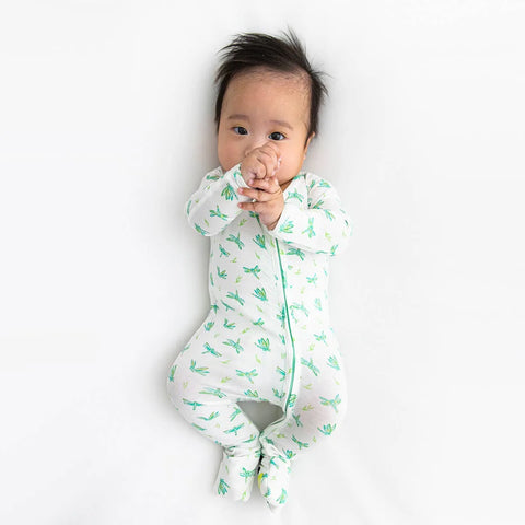 Bamboo Convertible Footie - Dragonfly