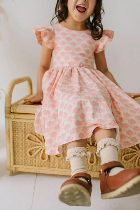 Olivia Dress in Petal Pop