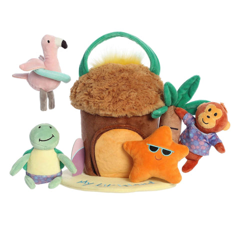 My Lil' Island Plush Activity Set