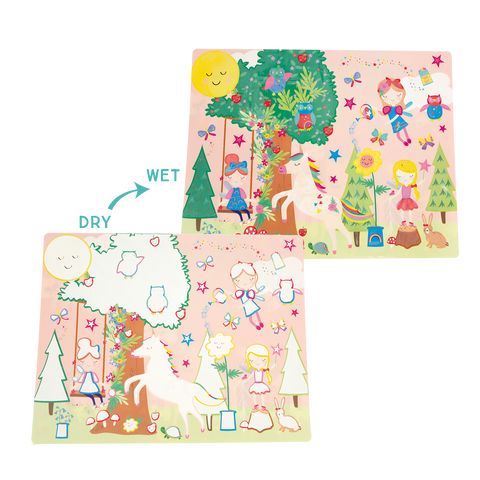Rainbow Fairy Magic Water Placemats