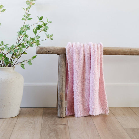 Bamboni® Receiving Blanket: Light Pink