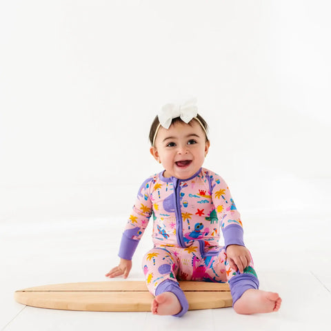 Diva Dinos Bamboo Convertible Footie