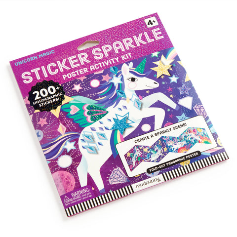 Sticker Sparkle Poster Activity Kit - Unicorn Magic