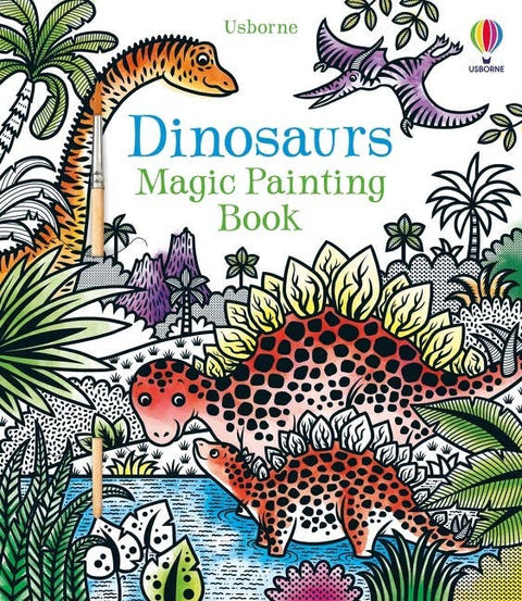Magic Painting Book: Dinosaurs