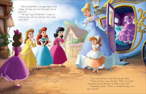 Disney Princess Book & Magnetic Playset