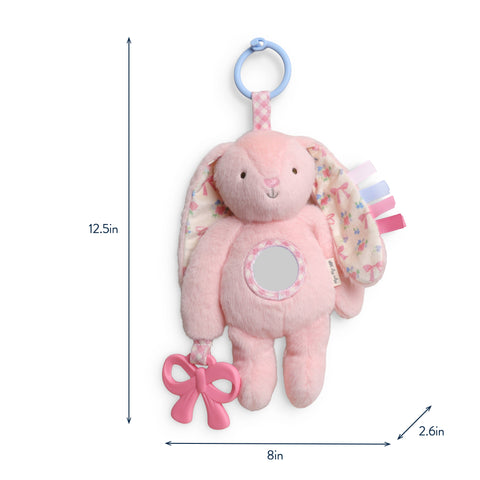 Bitzy Traveler™ - Pink Bunny