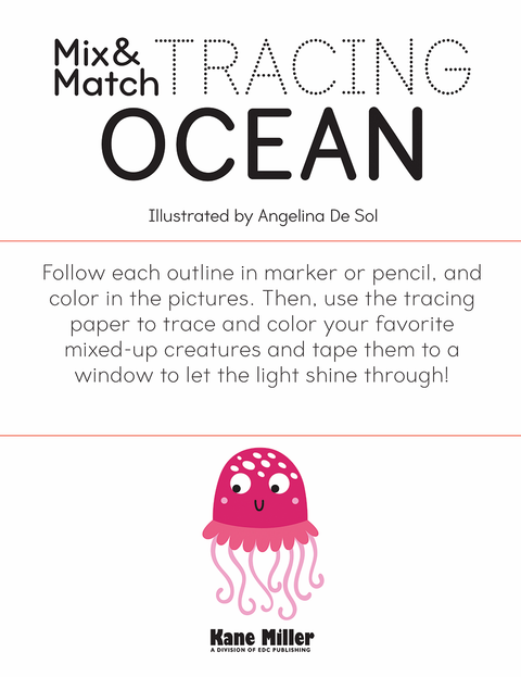 Mix & Match Tracing Book: Ocean