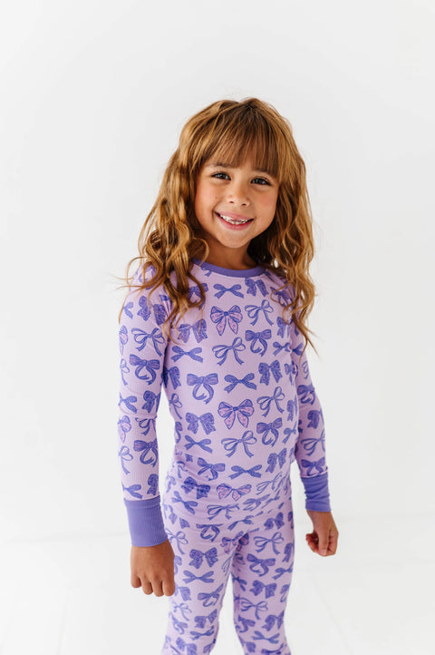 Preppy & Purple Kids Pajamas