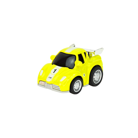 Rollin’ Large Diecast Pull-Back Car in Building Block Box