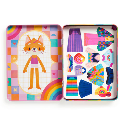 Magnetic Dress Up - Rainbow Fashion